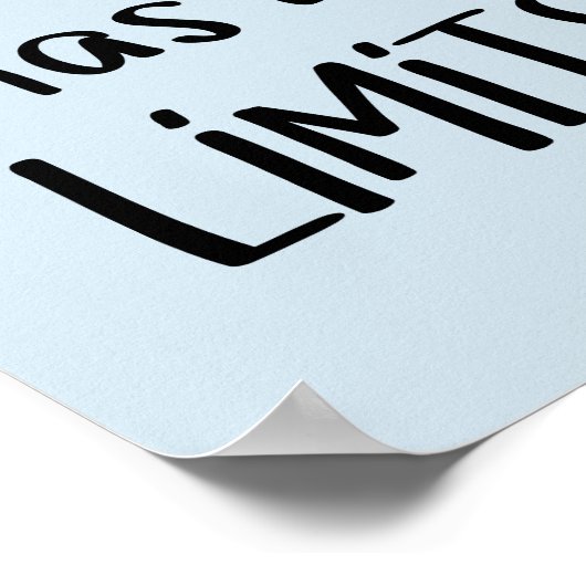 Liefde heeft geen grenzen Unicorn Poster (Hoek)