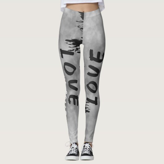 Liefde Heeft Geen Kleur Eenheid Leggings (Voorkant)
