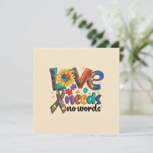 Liefde heeft geen woorden nodig - Autisme Bewustzi