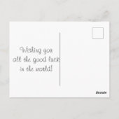 Liefde heeft geen woorden nodig briefkaart (Achterkant)