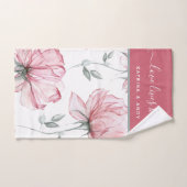 Liefde heeft hier de naam Handhanddoek Handdoek (Handdoek)