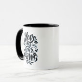 Liefde Heeft Vier Pootjes Mok (Voorkant links)