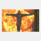 Liefde heeft vijanden - FLAME Sticker (Voorkant)