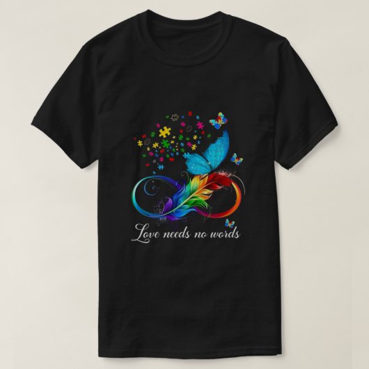 Liefde heeft wereld nodig t-shirt (Design voorkant)