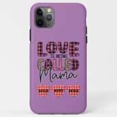 Liefde heet mama, mam Gift Case-Mate iPhone Case (Achterkant)
