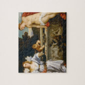 Liefde heilig en profane liefde van Titiaan Legpuzzel (Verticaal)