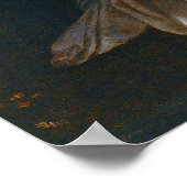 Liefde heilig en profane liefde van Titiaan Poster (Hoek)