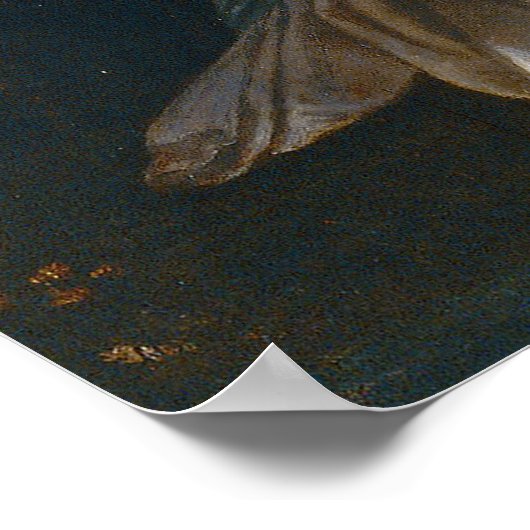 Liefde heilig en profane liefde van Titiaan Poster (Hoek)