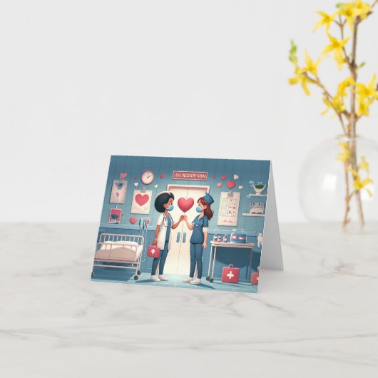 Liefde Herstel Kaart (Gele Bloem)