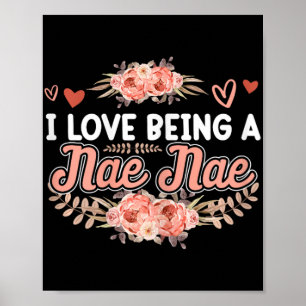 Liefde Het Zijn Een Naam Shirt Moederdag Schattige Poster