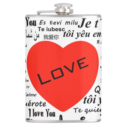 Liefde Heupfles (Voorkant)