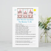 Liefde hippo Hoe goed ken je het baby shower spel? (Staand voorkant)