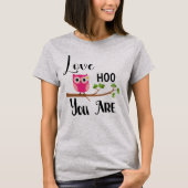 Liefde hoe roze je bent t-shirt (Voorkant)