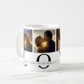 Liefde hoeft geen volmaakte Valentijnsdag te zijn Koffiemok (Voorkant links)