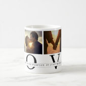 Liefde hoeft geen volmaakte Valentijnsdag te zijn Koffiemok (Center)