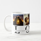 Liefde hoeft geen volmaakte Valentijnsdag te zijn Koffiemok (Links)