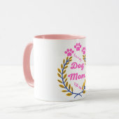 Liefde hond moeder collectie mok (Voorkant links)
