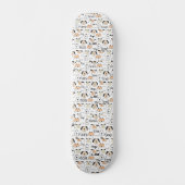 Liefde honden en Puppies Persoonlijk Skateboard (Voorkant)
