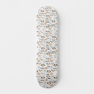Liefde honden en Puppies Persoonlijk Skateboard