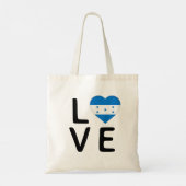 Liefde - Honduras vlag Tote Bag (Achterkant)