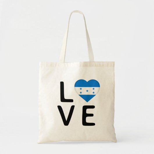 Liefde - Honduras vlag Tote Bag (Voorkant)