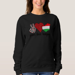liefde hongarije trots hongaarse vlag hongaarse ro trui