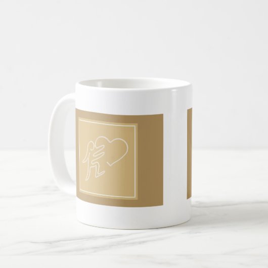 LIEFDE (HONING) KOFFIEMOK (Voorkant links)