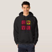 liefde hoodie (Voorkant volledig)