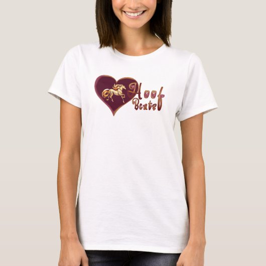 Liefde Hoof Beats T-shirt (Voorkant)
