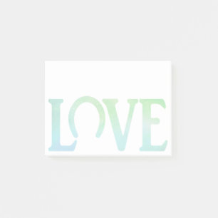 Liefde Hoofd Groen Post-it® Notes