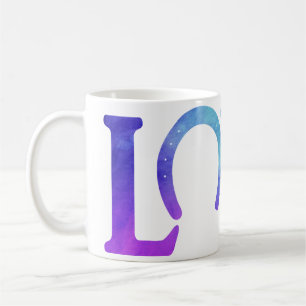 Liefde Hoofd Paars Koffiemok