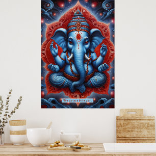 Liefde, hoop, creativiteit, ambitie, veerkracht poster