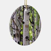 Liefde, Hoop en Vertrouwen Keramisch Ornament (Rechts)