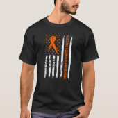 Liefde Hoop Geloof Amerikaanse vlag Multiple Scler T-shirt (Voorkant)