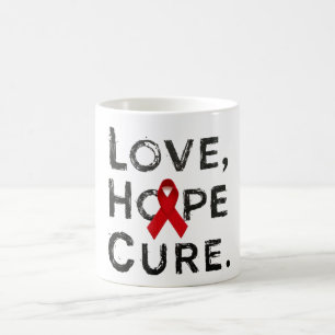Liefde, hoop, genezing koffiemok