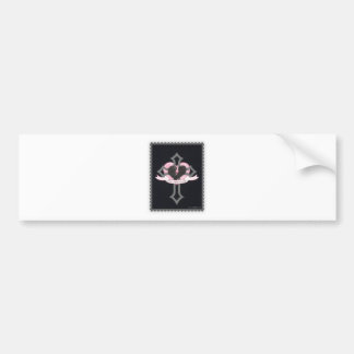 Liefde hoort goed - Stempeleffect Bumpersticker
