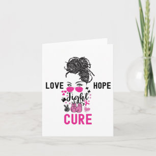 Liefde Hope Cure, Bewustzijn van borstkanker Kaart