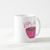 Liefde Hot Chocolate Coffee Mok (Voorkant rechts)