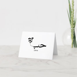 Liefde | Houb Arab Typografie Bedankkaart