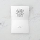 Liefde | Houb Arab Typografie Bedankkaart (Binnen)