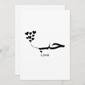 Liefde | Houb Arab Typografie Kaart (Voorkant / Achterkant)