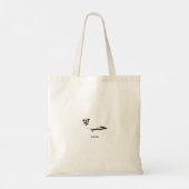 Liefde | Houb Arab Typografie Tote Bag (Achterkant)