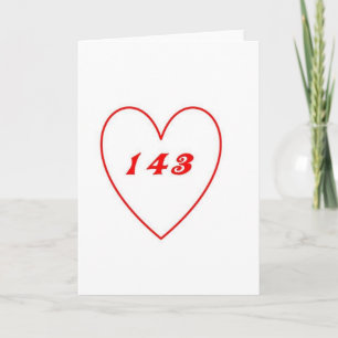 Liefde, houd ik van u kaart