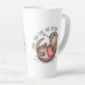 Liefde Humor  Latte Mok (Rechterhoek)