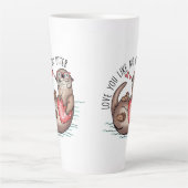 Liefde Humor  Latte Mok (Voorkant)
