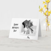 LIEFDE & HUMOR VOOR JE MOEDER OP MOEDERDAG KAART (Gele Bloem)