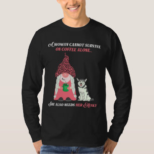 Liefde Husky en Husky Gnomie Vrouwen T-shirt