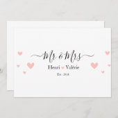 Liefde & Huwelijk Kaart (Voorkant / Achterkant)