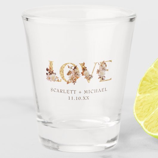 Liefde Huwelijk Shot Glas