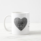Liefde identificatiemarkering van ware christenen koffiemok (Links)